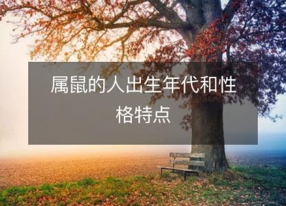 属鼠的人出生年代和性格特点